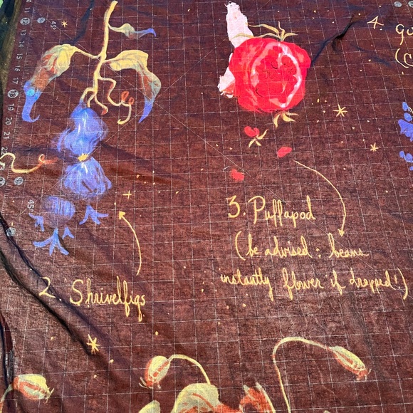 Harry Potter Herbology scarf - Picture 3 of 9